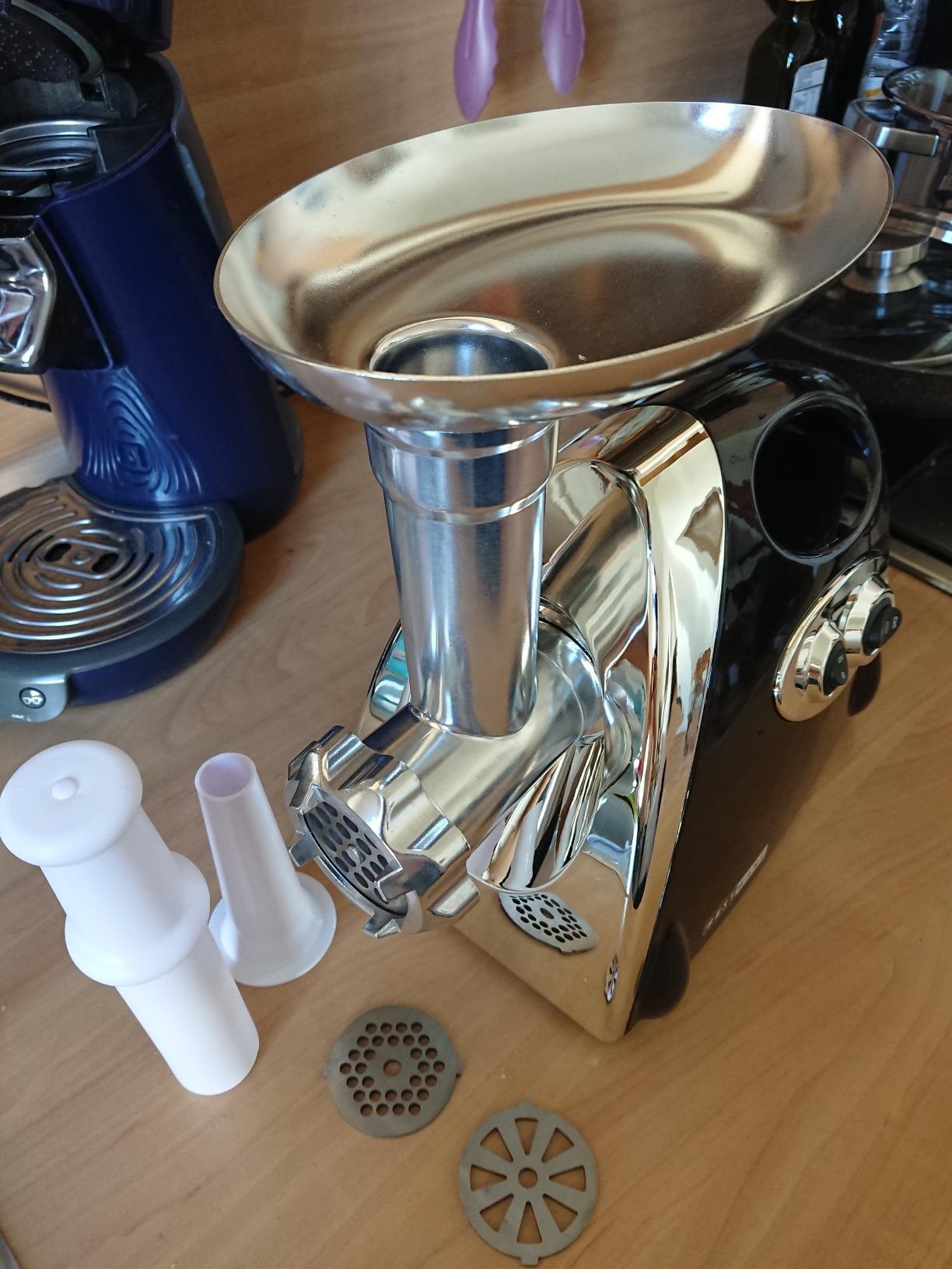 Nestling® Elektrischer Fleischwolf 3-IN-1 Multi Fleischwolf mit 3 ...